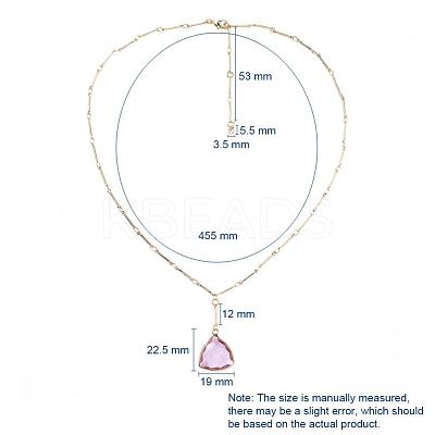 Pendant Necklaces NJEW-JN02648-M-1