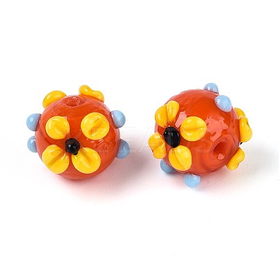 Handmade Lampwork Beads LAMP-ZX003-14-03-1