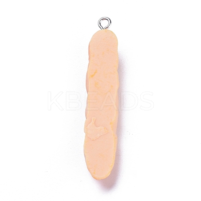 Resin Pendants RESI-K009-01P-1