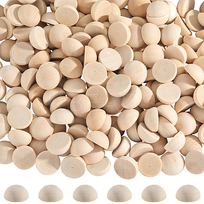 Unfinished Natural Wood Cabochons WOOD-SP0001-55B-1