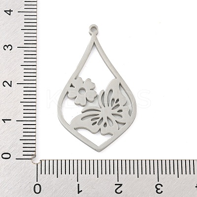 Non-Tarnish 304 Stainless Steel Pendants STAS-Z076-11P-1