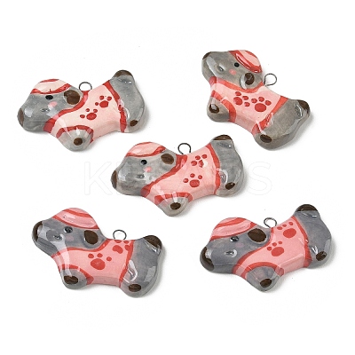 Handmade Porcelain Pendants PR-CBA775D-02B-1