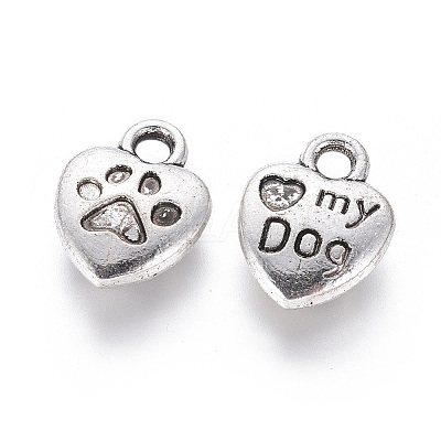 Tibetan Style Alloy Charm Enamel Settings LS-TIBEP-23882-AS-FF-1