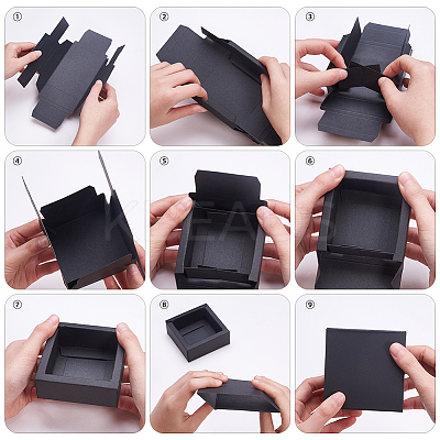 Kraft Paper Drawer Box CON-YW0001-03A-B-1