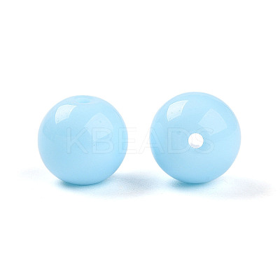 Opaque Solid Color Glass Beads LS-GLAA-N007-10mm-A12-1