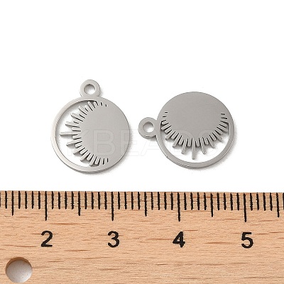 Non-Tarnish 304 Stainless Steel Charms STAS-J042-16P-1