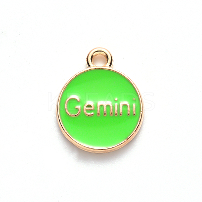 Alloy Enamel Pendants LS-ENAM-S124-01B-06I-1
