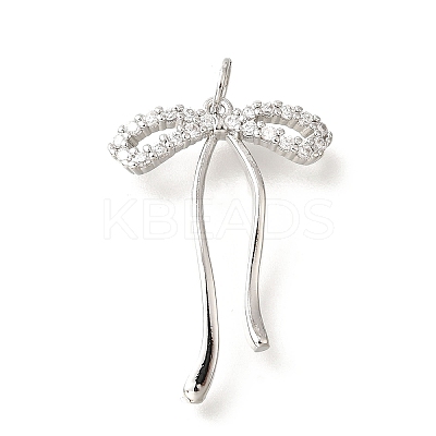 Brass Micro Pave Cubic Zirconia Pendants LS-KK-V008-13P-01-1