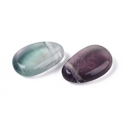 Natural Fluorite Pendants G-N349-08G-1