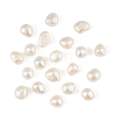 10Pcs Natural Cultured Freshwater Pearl Beads PEAR-YW0001-07B-1