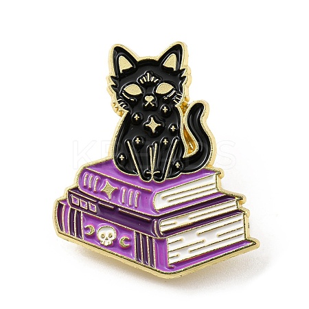 Magic Cat Enamel Pin JEWB-B006-06E-1