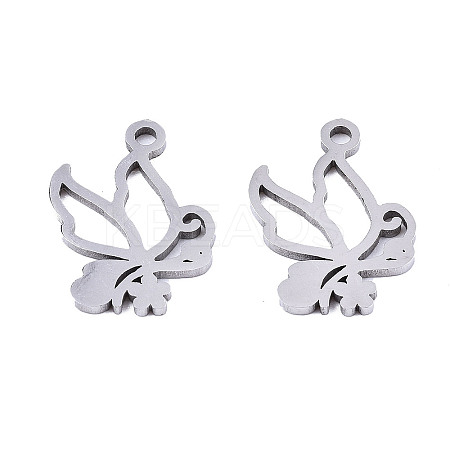 Non-Tarnish 201 Stainless Steel Charms LS-STAS-T044-199P-1