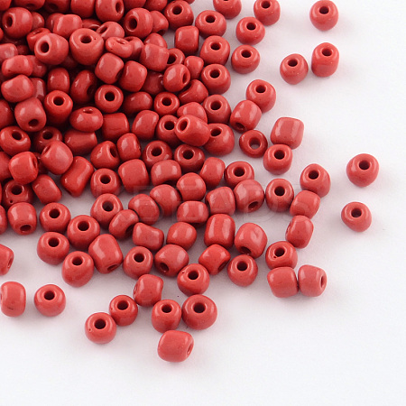 6/0 Glass Seed Beads SEED-US0003-4mm-45B-1