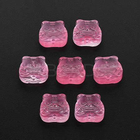 Transparent Glass Beads GLAA-T022-22-D05-1