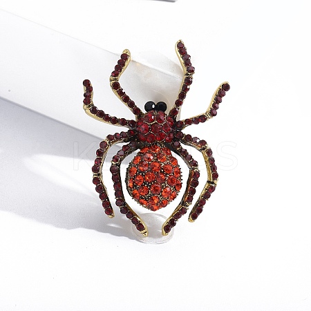 Halloween Alloy Rhinestone Brooch PW-WGC5774-03-1