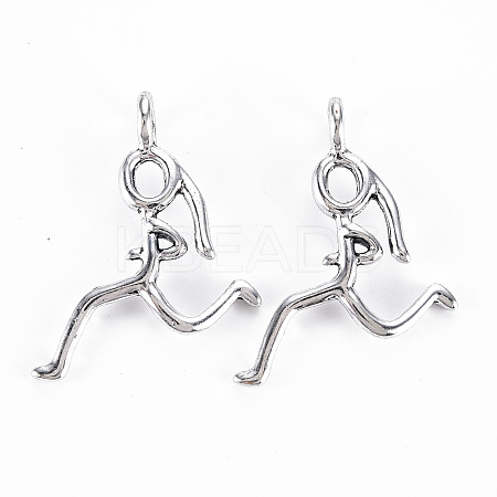Tibetan Style Alloy Pendants LS-X-PALLOY-S120-255-RS-1