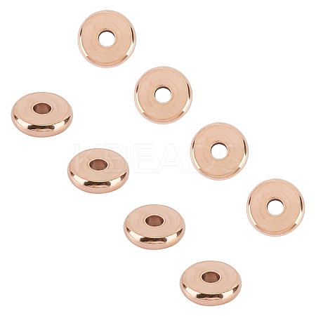 PVD Vacuum Plating 304 Stainless Steel Spacer Beads STAS-UN0008-97RG-1