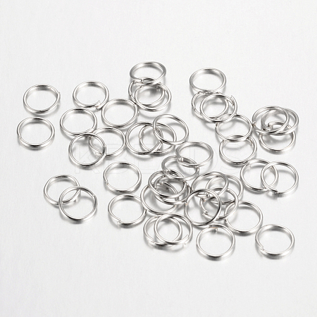 Iron Open Jump Rings IFIN-A018-7.5mm-P-NF-1