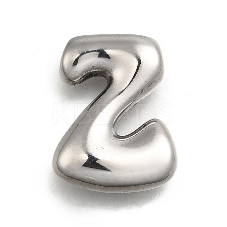 304 Stainless Steel Pendants STAS-S166-02P-26-1