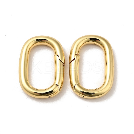 Brass Spring Gate Rings X-KK-J301-07B-1