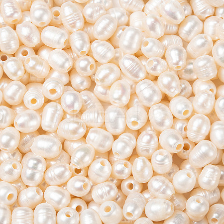 Grade B Natural Cultured Freshwater Pearl Beads LS-PEAR-P001-1-1
