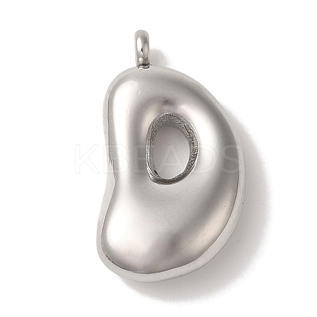 Non-Tarnish 304 Stainless Steel Pendants STAS-M017-08P-04-1