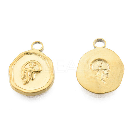Ion Plating(IP) 201 Stainless Steel Pendants LS-STAS-N098-244LG-1