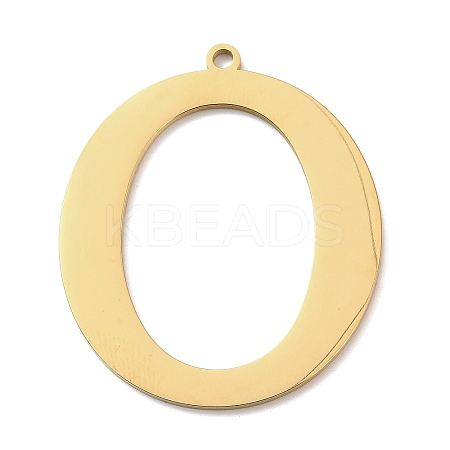 304 Stainless Steel Pendants STAS-C157-01G-O-1