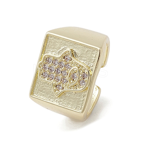 Brass Adjustable Rings RJEW-K257-85A-G-1