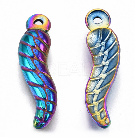 201 Stainless Steel Pendants STAS-N098-136M-1