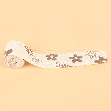 Cotton and Linen Wired Ribbon FABR-PW0001-246D-1