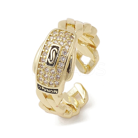 Brass Adjustable Rings RJEW-K257-89G-1