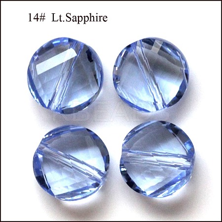 Imitation Austrian Crystal Beads SWAR-F057-10mm-14-1