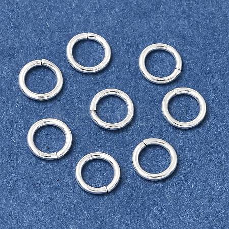 Brass Open Jump Rings KK-CBA1A60-06G-S-1