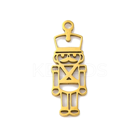 201 Stainless Steel Pendants LS-STAS-Q015-05G-1