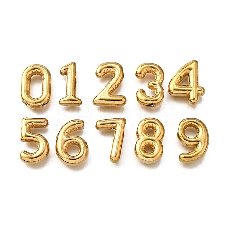 10Pcs 10 Styles 304 Stainless Steel Figure Pendants STAS-V009-02G-1