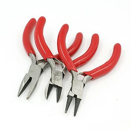 A set of Carbon Steel Jewelry Pliers P017Y-1