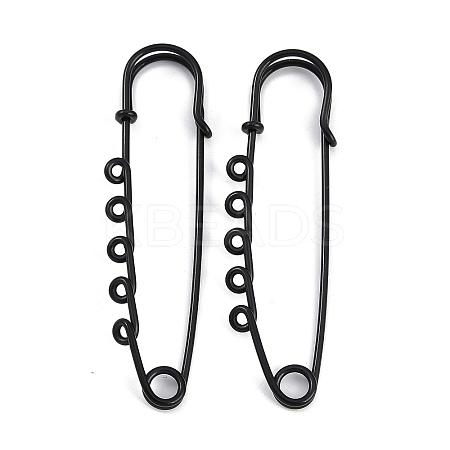 Ion Plating(IP) 304 Stainless Steel Safety Pins Brooch Findings STAS-K252-05C-EB-1