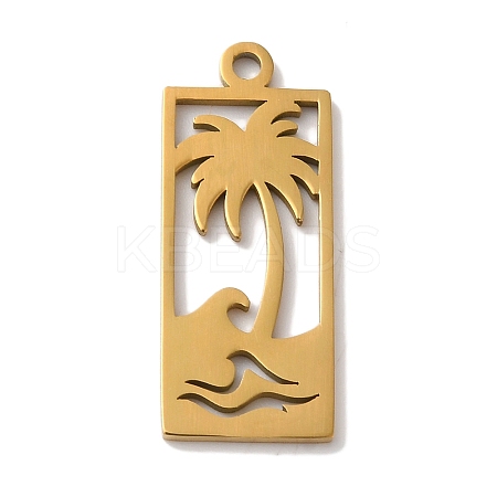 304 Stainless Steel Pendants STAS-U010-15G-1