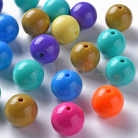 Opaque Acrylic Beads MACR-S370-C20mm-M2-1