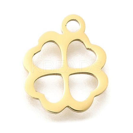 Ion Plating(IP) 304 Stainless Steel Charms STAS-K263-57B-G-1