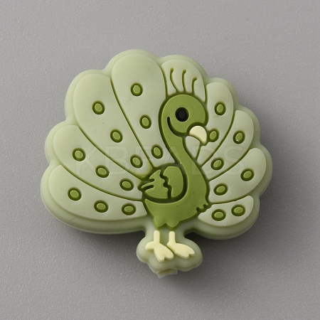 Food Grade Eco-Friendly Silicone Beads SIL-WH0002-58C-1