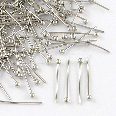 Brass Ball Head Pins KK-R020-01P-1