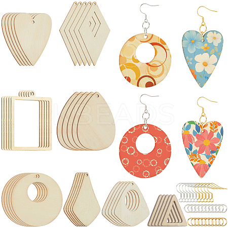 DIY Earring Jewelry Making Kit DIY-SP0004-34-1