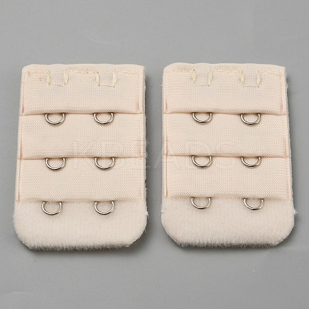 3 Rows x 2 Hooks Bra Extenders DIY-WH0430-562A-09-1
