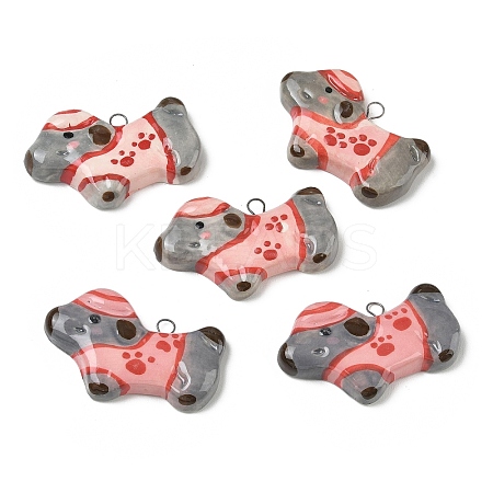 Handmade Porcelain Pendants PR-CBA775D-02B-1