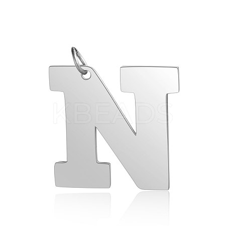 Tarnish Resistant 201 Stainless Steel Pendants STAS-S105-T585S-N-1