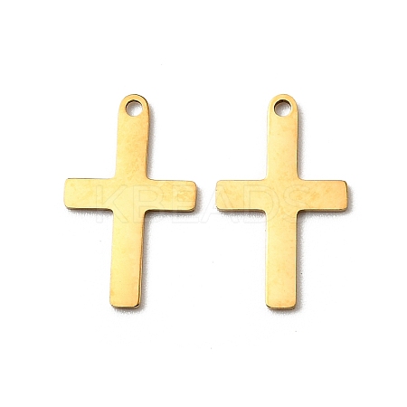 201 Stainless Steel Pendants STAS-D380-01G-1