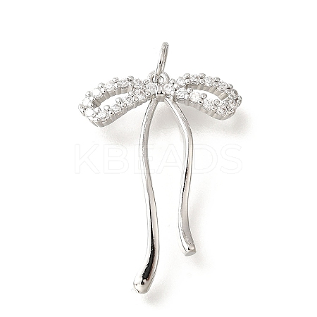 Brass Micro Pave Cubic Zirconia Pendants LS-KK-V008-13P-01-1