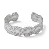 304 Stainless Steel Cuff Bangles for Women BJEW-Z078-18P-2
